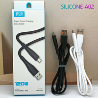 Cable de Datos USB Tipo C con Carcasa de Silicona Trenzada, Cable de Carga Rápida de 3A, Micro para Teléfono Móvil, Cable Tipo C para Teléfono