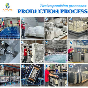 Bain à remous extérieur autoportant, spa à remous, massage, baignoire en acrylique pour 5 adultes, jacuzzi, <span class=keywords><strong>spas</strong></span> extérieurs avec 76 jets pour la cour - Product Image 5