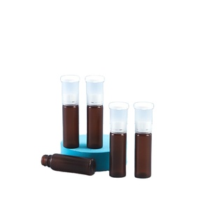 Flacone in Plastica PET Ambrato a Doppio Contenitore per Liquidi Orali, Grado Alimentare, con Tappo Antimanomissione per Medicinali Liquidi - Product Image 6