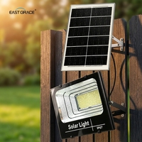 Projecteur solaire haute puissance 1000W, étanche IP67, extérieur, batterie 20000mAh, 200 ㎡   Éclairage de grande surface pour la sécurité des jardins et des cours