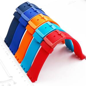 Accesorios para Relojes, Correa <span class=keywords><strong>Swatch</strong></span> de <span class=keywords><strong>Silicona</strong></span> de 20 mm, Unisex, Hecho en Guangzhou, SUSB401SUSW402SUSN400SUSL400 - Product Image 2