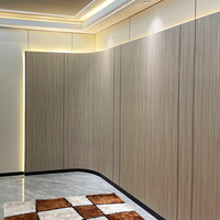Panneau mural intérieur WPC ignifuge, antistatique, insonorisant, moderne, imperméable, résistant à l'humidité, de haute qualité, pour appartement, maison, chambre à coucher