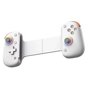 D8 Pro <span class=keywords><strong>Dual</strong></span> Game Stretch Joystick Handle <span class=keywords><strong>Controller</strong></span> para SWITCH PS4 Gamepad de transmisión ajustable con luz RGB para Android IOS - Product Image 3