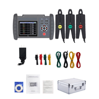 3-Phase Clamp Phase VA Meter AC Voltage Current Phase Frequency CT1 CT2 CT3 1000 Data Rechargeable OEM