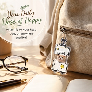 Porte-clés <span class=keywords><strong>Manga</strong></span> Personnalisés Han Xin en Gros - Porte-clés Acrylique Imprimé UV Double Face avec Cordon Rétractable - Product Image 5