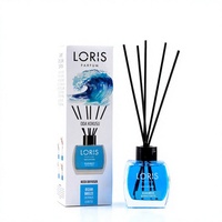 Diffuseur de parfum en cachemire Winter Fig, parfum longue durée dans un cylindre en verre en forme de fleur, coffret cadeau