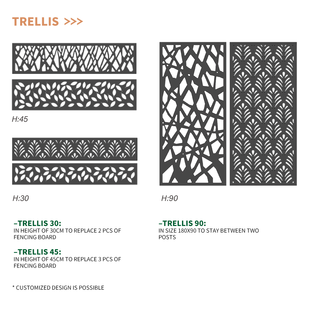 fence privacy flower garden