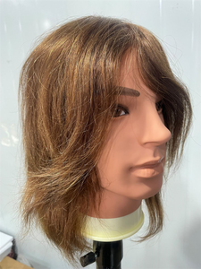 Vente en gros 100% tête de mannequin en cheveux humains mannequin d'entraînement de <span class=keywords><strong>barbier</strong></span> pour la beauté en cosmétologie pour la pratique et l'enseignement - Product Image 3