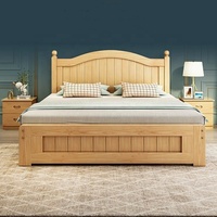 Liefern hochwertige moderne Einzel holzbett designs mit Lagerung in Kiefer