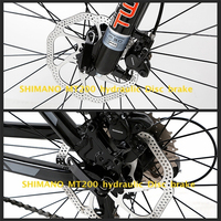 Vélo de montagne en alliage d'aluminium en promotion / Vélo de montagne 21 vitesses / Vélo de montagne avec fourche à suspension