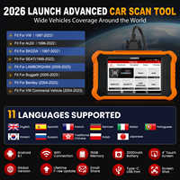 LAUNCH CRE 2.0 para Automóviles Benz, Herramienta de Diagnóstico Automotriz Profesional con Funciones Completas, Lector de Códigos, Escáner Obd2