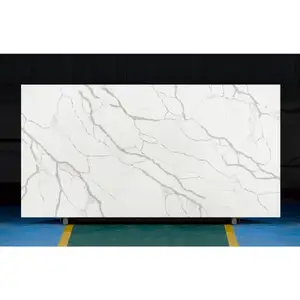 DC-217 CALACATTA SUPERME engineering quartz stone FOR countertops