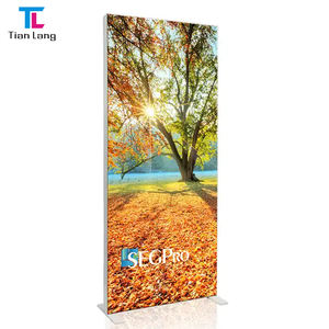 TianLang SEG publicité sans cadre LED tissu rétro-éclairé debout libre 85mm boîte à lumière publicité boîtes à lumière - Product Image 4