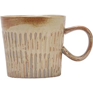 Mug à café en céramique minimaliste de style japonais, moderne, créatif et simple, tasse à eau en céramique pour le bureau - Product Image 5