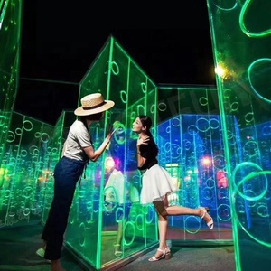<span class=keywords><strong>Jeu</strong></span> de labyrinthe miroir coloré et attrayant pour le divertissement en intérieur, <span class=keywords><strong>jeu</strong></span> de parc d'attractions à vendre - Product Image 5
