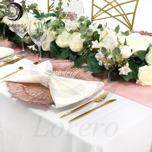 Cristal de vidrio de mesa servilleta anillos para boda decoración de restaurante comedor Baquet Cena - Product Image 3