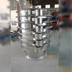 Новый трехэтажный 1500 из нержавеющей стали, пшеничная мука, пищевая вибрационная сепаратор, сепаратор для просеивания, установка для пищевой промышленности - Product Image 3