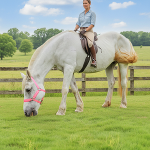 Harnais pour <span class=keywords><strong>cheval</strong></span> Glow Castle en nylon réfléchissant avec rembourrage respirant en Airmesh - Product Image 2