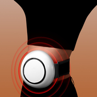 Tragbarer Taillen- und Bauchmassagegürtel, Heizkissen für Menstruationsschmerzen, Vibrations-Wärme-Massagegürtel zur Bauchentspannung