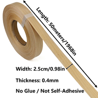 Placage de bois de bouleau naturel écologique, bande de chantournage de 0,4 à 3 mm d'épaisseur, de 9 à 50 mm de largeur pour meubles, armoires, portes, fenêtres, bricolage en bois