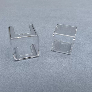 Soporte rectangular de acrílico transparente para tiza de billar, soporte para punta de taco de snooker, expositor de mesa o mostrador - Product Image 2