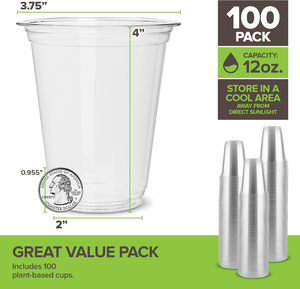 Gobelets en plastique PP transparents personnalisés en forme de U pour Bubble Boba Tea, avec logo imprimé, jetables, pour milk-shake - Product Image 4