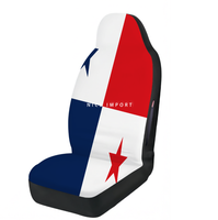 Housses de siège de voiture à motif drapeau du Panama, housses de siège tendance pour l'intérieur des voitures, ajustement universel pour la plupart des voitures, berlines, camions, SUV