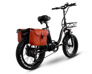 Electric Fat Bike Eu Warehouse Stock Wholesale Fat Tire Mid Drive Multifunction 500W 48V 10AH Electric Bicycles Adults Pedal Assist Electric Bike