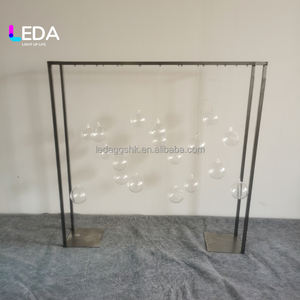 Arco de Metal LEDA para Decoración de Bodas, Centro de Mesa, Soporte Alto para Flores, Decoración para Fiestas de Boda - Product Image 4