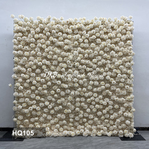 Custom Private Label Wholesale <b>flower</b> wall High Quality Modern Artificial <b>Flower</b> Wall for Wedding Event Decor - Product Image 2