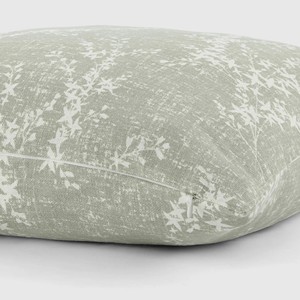 Cotton <strong>Olive</strong> <strong>Green</strong> Botanical Print Throw Pillow - Vintage Floral Home Decor <strong>Cushion</strong> for Living Room Factory Price Manufacturer - Product Image 3