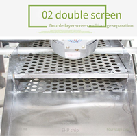 Décortiqueuse de soja fraîche, machine à écaler les haricots et les pois, machine à décortiquer les edamame verts et les graines de soja