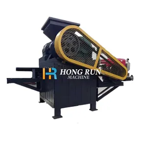Máquina de prensa de bolas forte para briquetes de carvão e carvão, rolo duplo hidráulico