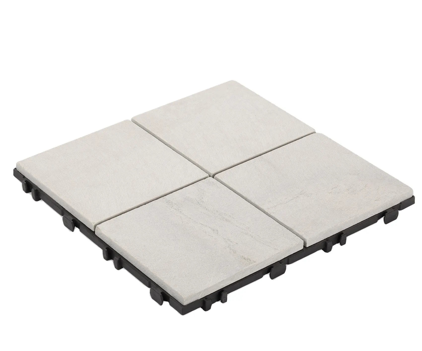 Простые в установке блокируя Сделай Сам плитка для обработанный камень сланец плитка 300*300 мм Материал устойчив к кислотным XF-R024
