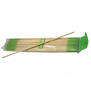 Spiedini di Bambù Ecologici Usa e Getta di Alta Qualità, Dimensioni Personalizzabili, per Barbecue e Campeggio, Sicuri per il Contatto con Alimenti, Portatili, Campione Gratuito - Product Image 1