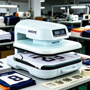 Presse à chaleur plate automatique 38x38cm pour l'impression par sublimation sur tissu de t-shirt - Product Image 5