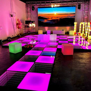 Panneau LED magnétique 24W, meilleur effet d'abysse 3D, lumière interactive pour piste de danse LED pour mariage, jeu pour enfants - Product Image 2