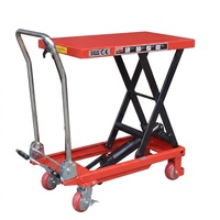 Chariot à plateforme manuel, plateforme élévatrice portable pour liquides, chariot élévateur en acier à pédale pour entrepôt, fournisseur OEM en Chine