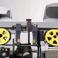 Broyeur automatique de câbles métalliques 500-800 kg/h recyclage de fil de cuivre nouvelle pompe mécanique moteur déchiqueteuse scie à ruban manuelle moteur