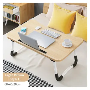 Bureau Portable pliable pour ordinateur, permet de gagner de l'espace, Table d'ordinateur, pliable, pour lit