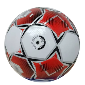 ลูกฟุตบอลมืออาชีพ หนาพิเศษ ผลิตจาก PU เชื่อมด้วยความร้อน ขนาด 5  โลโก้ปรับแต่งได้ ใช้ได้ทั้งในร่มและกลางแจ้ง - Product Image 1