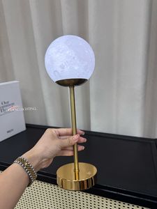 Lámparas de Camping al por Mayor, Lámpara Lunar, Impermeable, Recargable, Regulable, para Mesa de Noche, Moderna, con 3 Temperaturas de Color, USB - Product Image 6