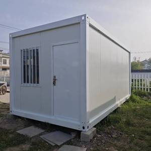 Casa Contenedor Prefabricada Rosa de 20 pies con Estructura de Acero Moderna para Cafeterías y Comercios en la Playa - Product Image 3