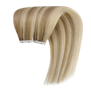 Double Drawn Virgin <strong>Hair</strong> Extensions Anti-Slip Tape <strong>Hair</strong> for Active Lifestyles-Ready for Gym &amp; <strong>Yoga</strong> Dyed