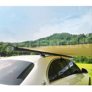 Auvent et <span class=keywords><strong>tente</strong></span> de <span class=keywords><strong>hayon</strong></span> pour voiture SUV SNDN, imperméable, côté gauche/droit, toile 280 g/m², 4 saisons, pliable - Product Image 6