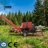 Machine à fendre le bois, processeur de bois de chauffage, automatique, fendilleuse de bois, fendilleuse de bois en cône, pour le traitement du bois de chauffage