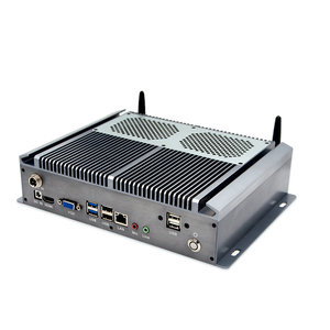 Mini <span class=keywords><strong>PC</strong></span> industrial con caja de aluminio J1900 J4125 I3 I5 I7 16GB <span class=keywords><strong>DDR3</strong></span> <span class=keywords><strong>RAM</strong></span> 512GB SSD Dual LAN 6COM 4GB Memoria de video - Product Image 2