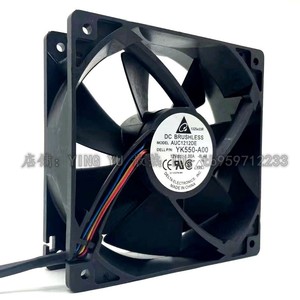 Delta Auc1212de 120x120x25mm 12v 4 Wire Pwm <b>Computer</b> <b>Case</b> Fan Fluid Bearing High Airflow - Product Image 2