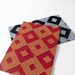 Tessuto non tessuto agugliato alfombras soggiorno corridoio doppio colore jacquard tappeto - Product Image 1