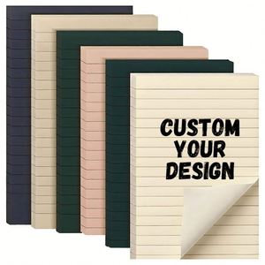 Fluorescent Office Memo Stickers Colorful Horizontal <b>Line</b> Sticky Notes Paper Material <b>Notebook</b> Sticker - Product Image 1